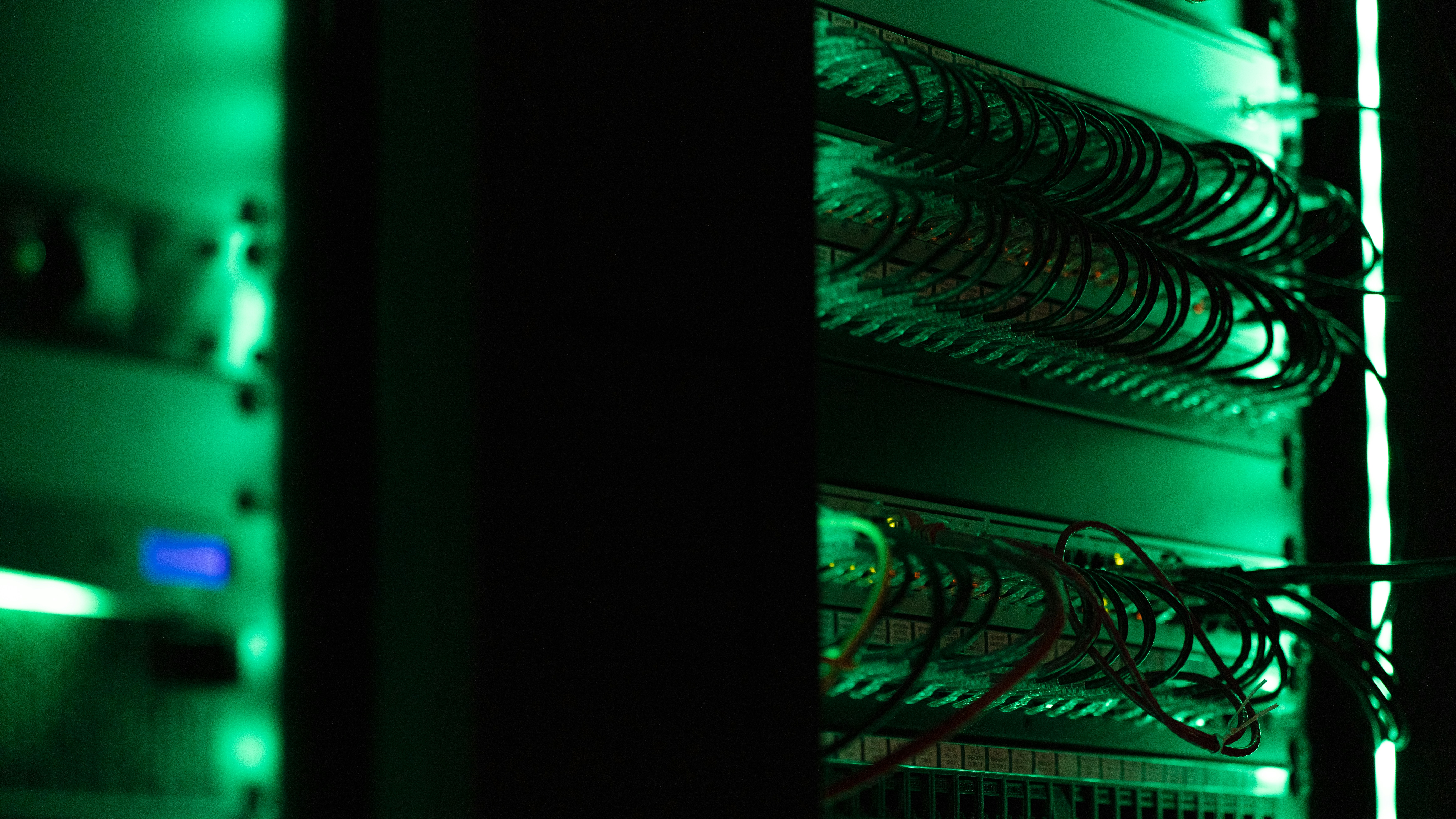 Serverrack in einem Serverraum